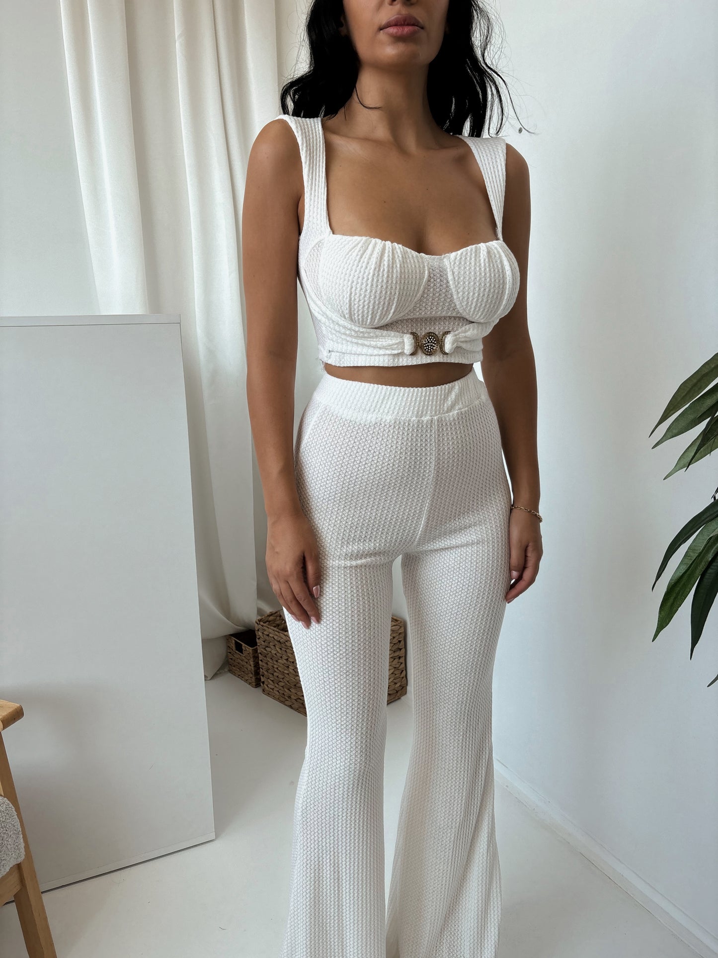 Two Pcs Set White