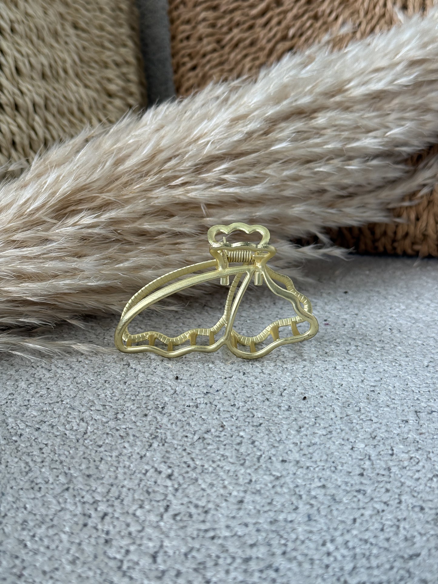 Butterfly hair claw