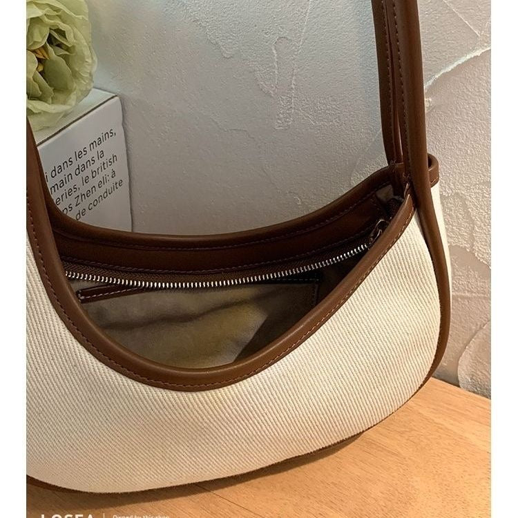Elegant Crescent Handbag