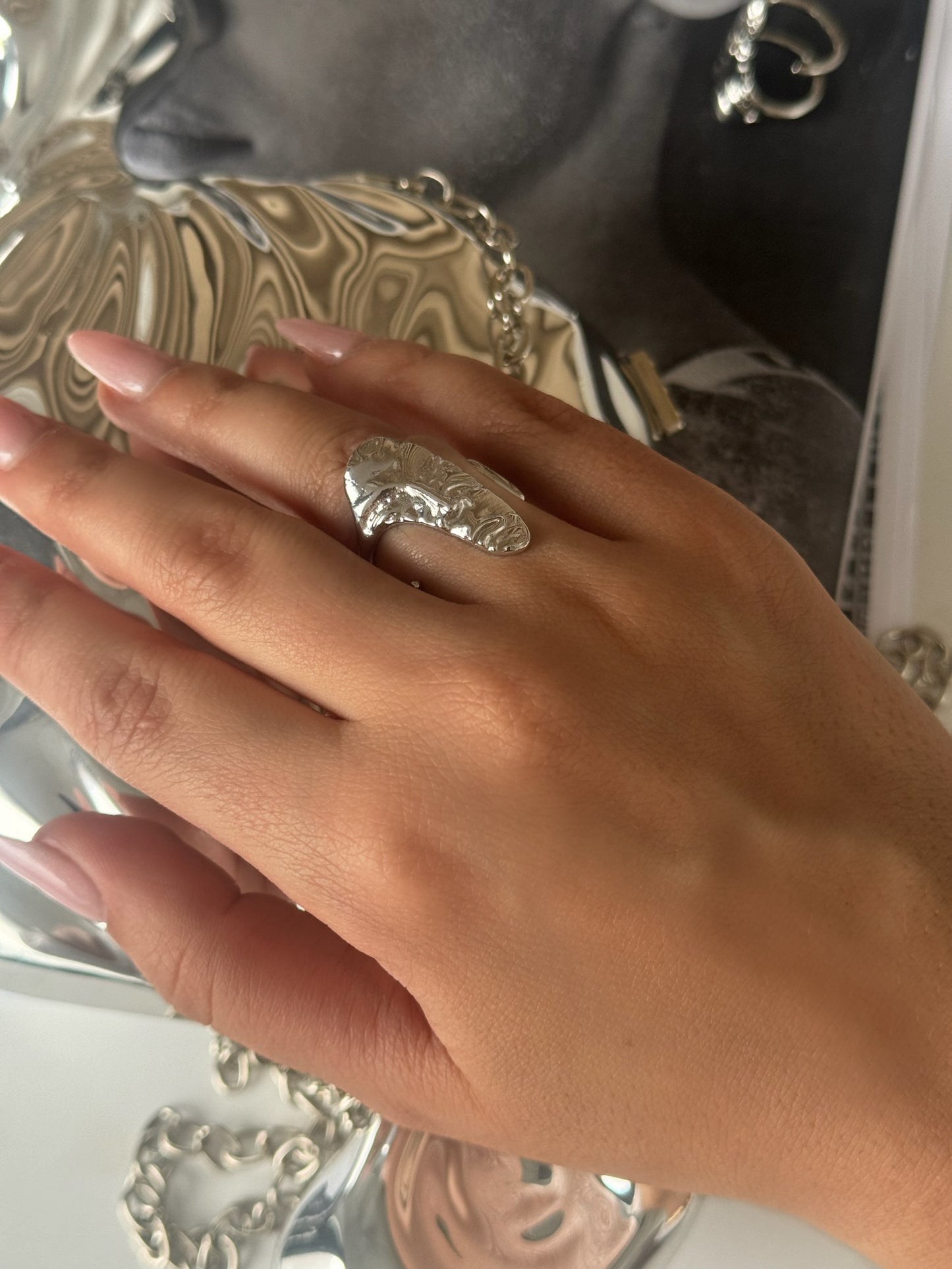 Silver Ring Unique