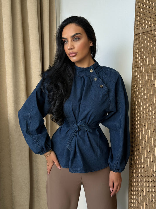 Denim coat