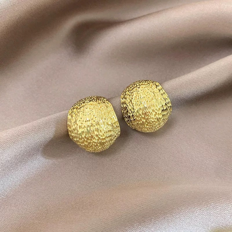 Vintage Ornate Textured Earrings