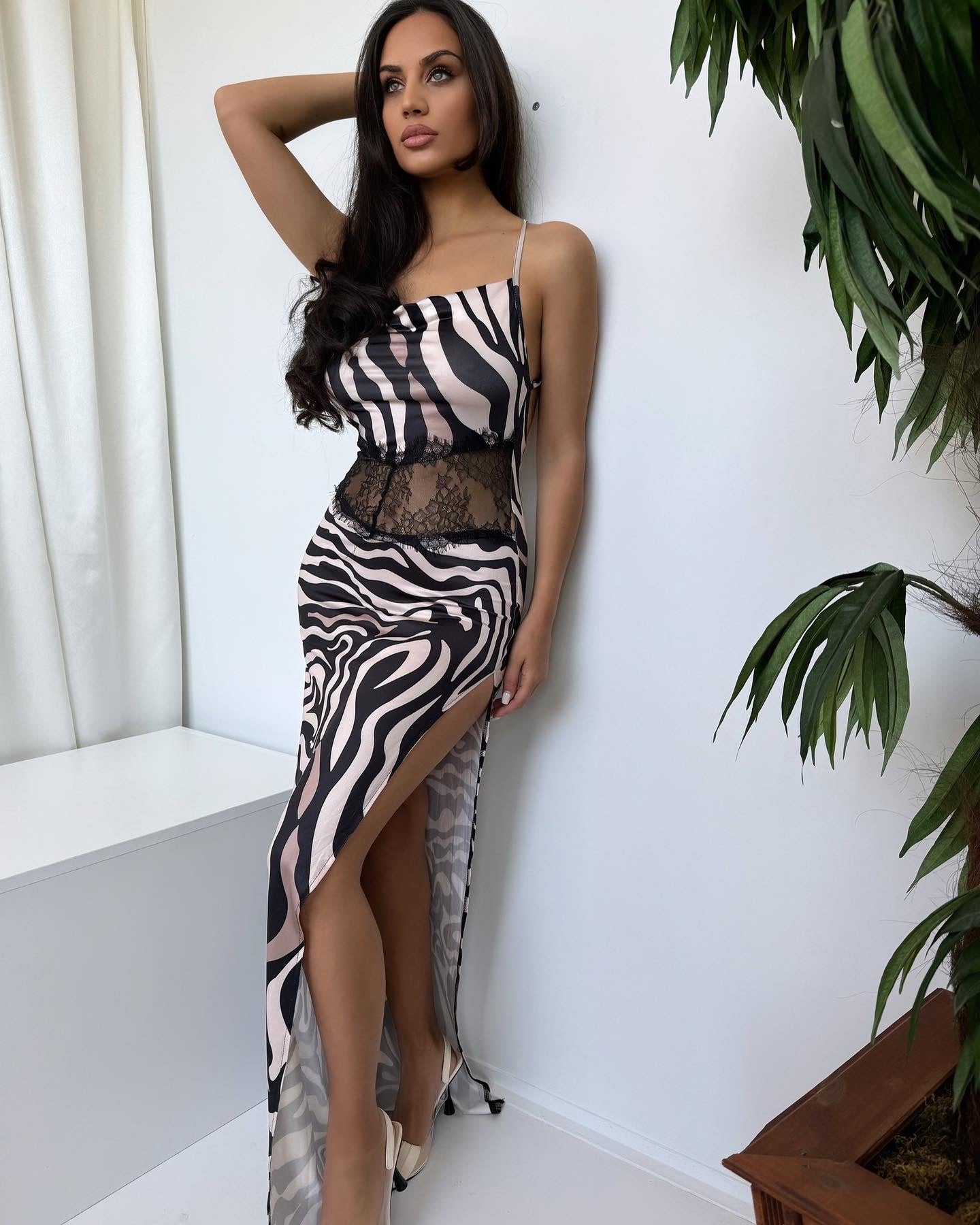 Samara Zebra Dress Print