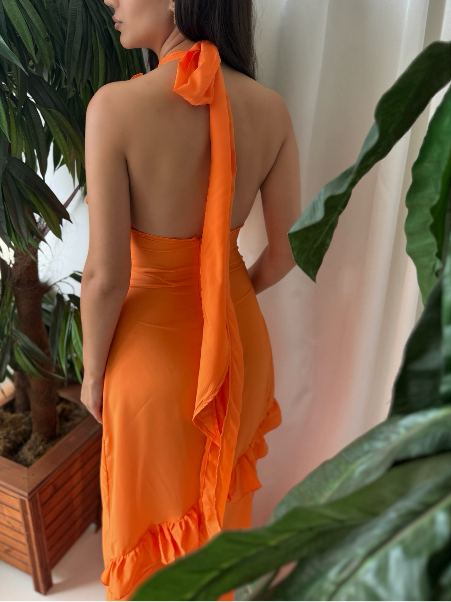 Orange Dress