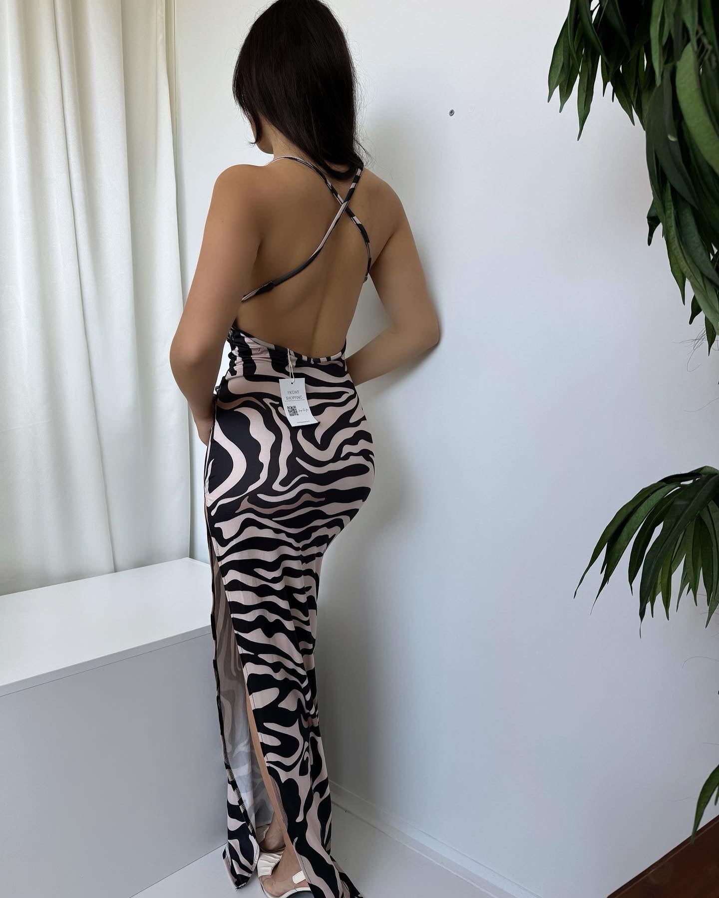 Samara Zebra Dress Print