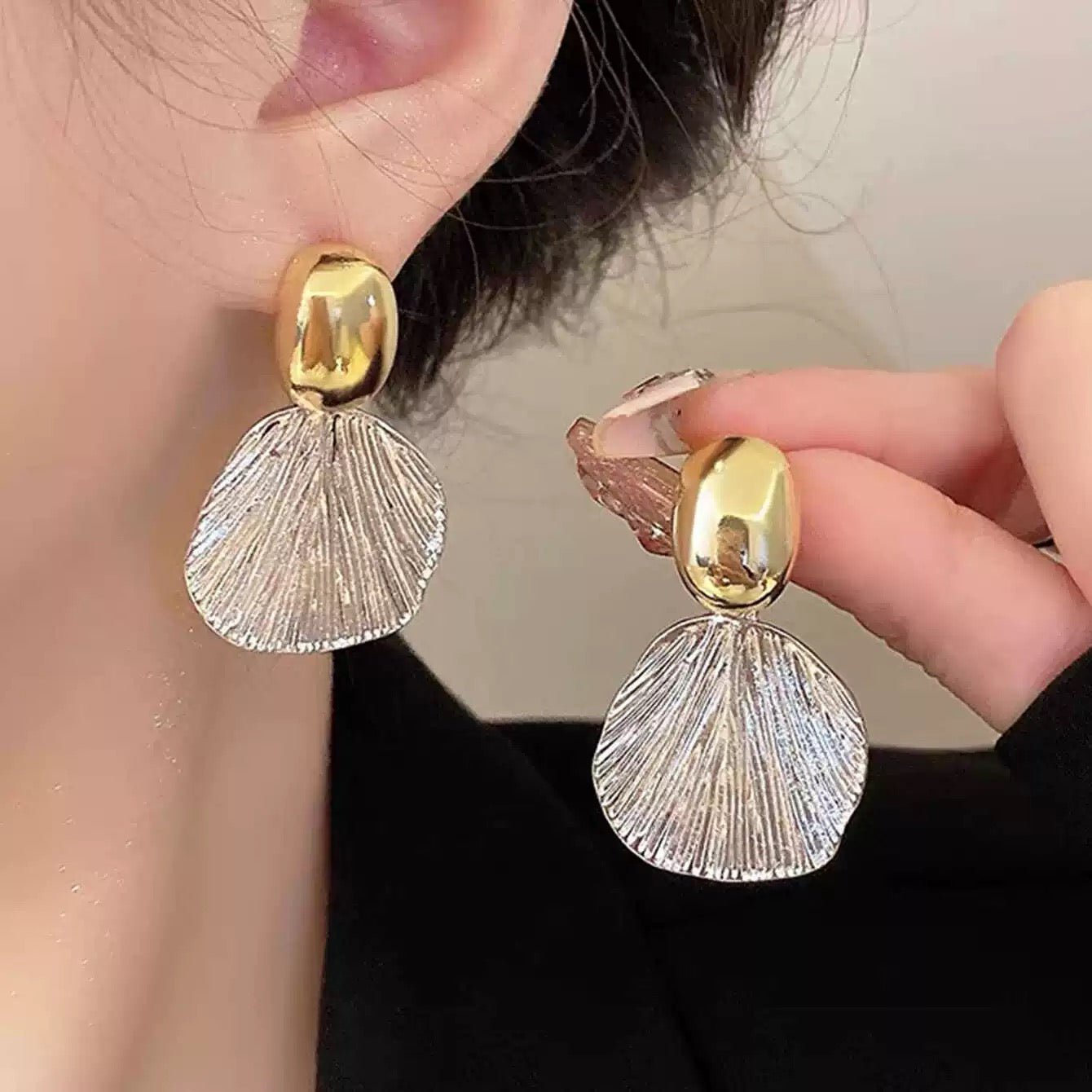 Chic & High-End Shell Design Earrings For Women