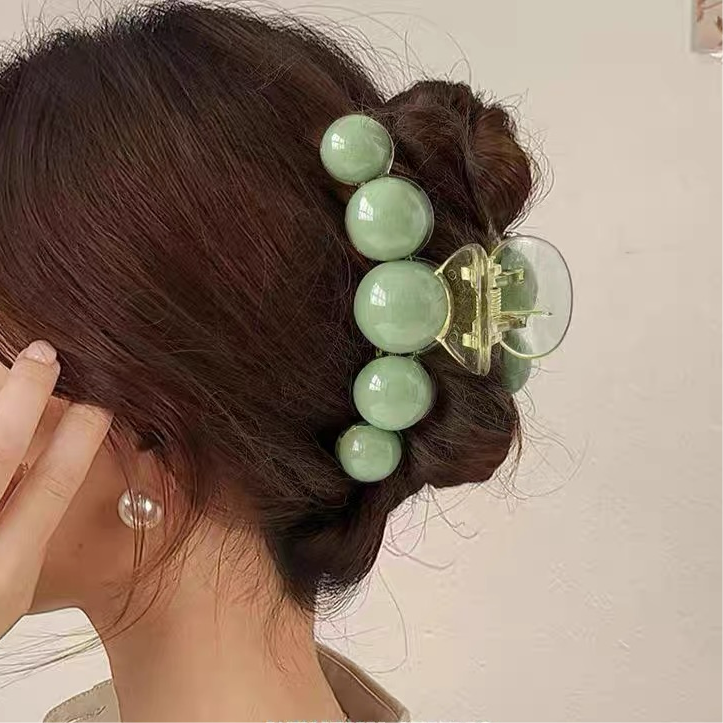 3-Pack Elegant Green Hair