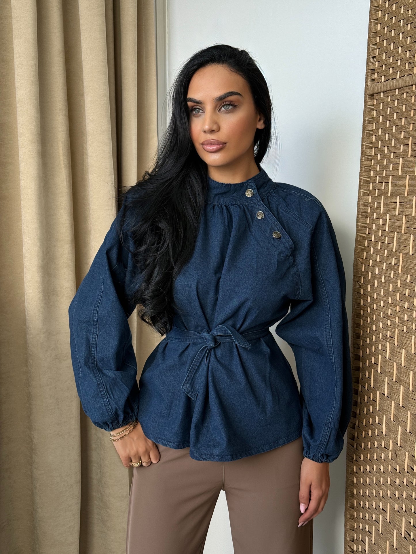 Denim coat